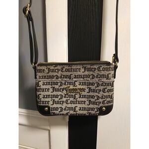 Gently Used Bestseller Juicy Couture Logo Crossbody Bag Adjustable Strap